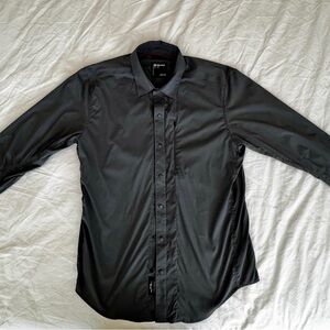 Marmot Men’s Runyon Long Sleeve Snap Shirt, Color Dark Grey/ “Steel On”